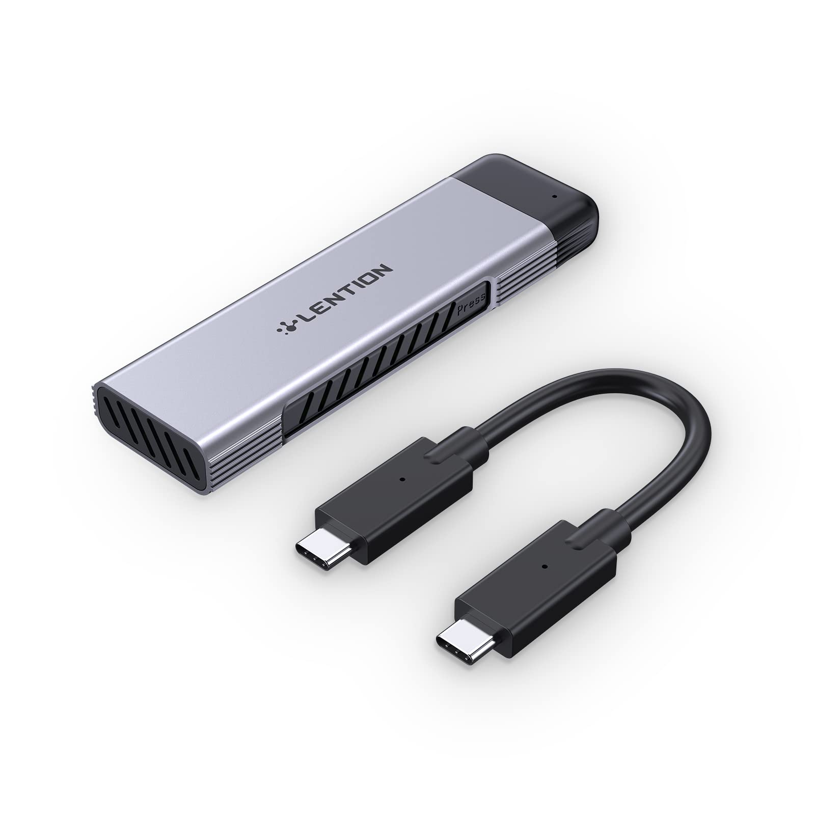 Amazon.com: LENTION M.2 NVMe SSD Enclosure Adapter USB 3.1 10Gbps